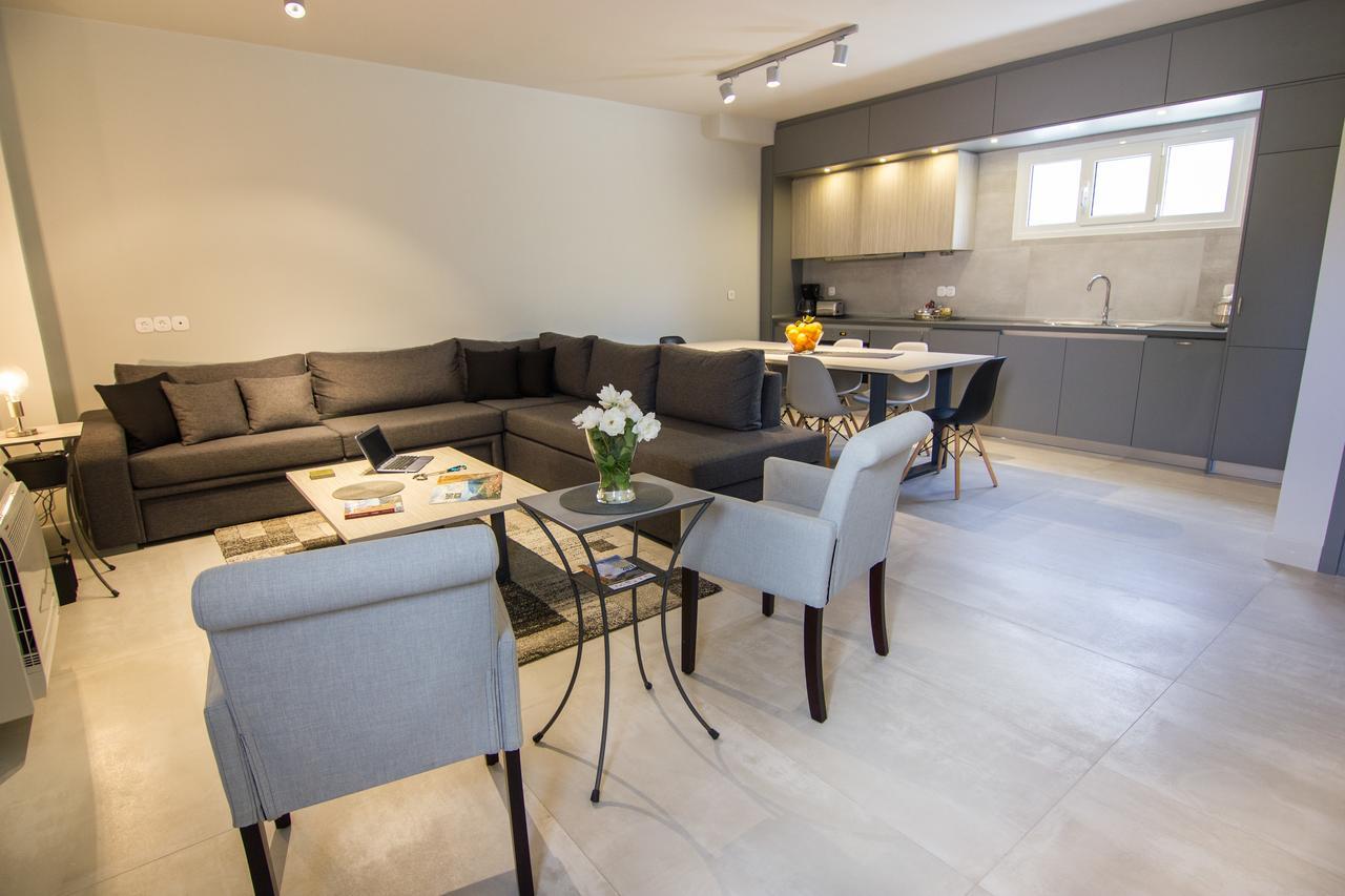 Amera - Troumpas Family Apartments ليونِذيو المظهر الخارجي الصورة