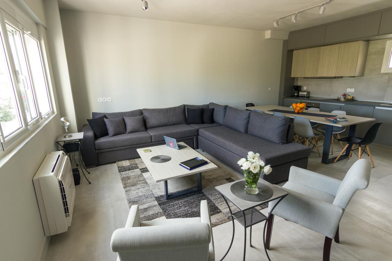Amera - Troumpas Family Apartments ليونِذيو المظهر الخارجي الصورة
